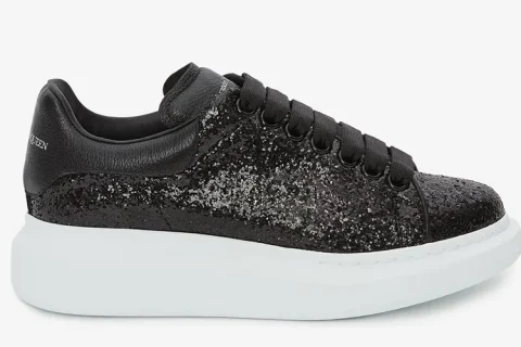 Alexander Mcqueen Oversized Sneakers Zwart