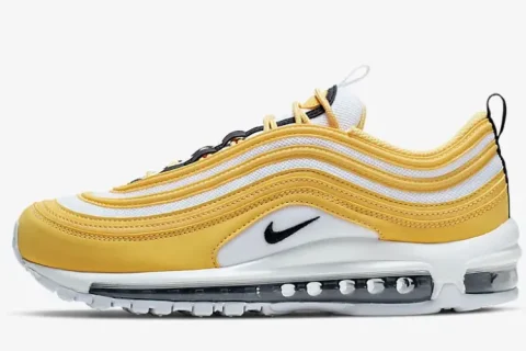 Nike Air Max 97 Premium Sneakers Geel