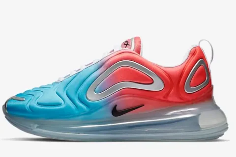 Nike Airmax 720 Sneakers Rood-Blauw
