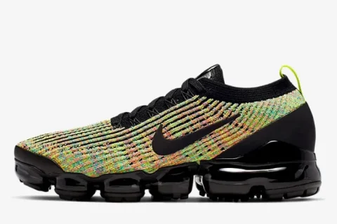 Nike Air Vapormax Flyknit 3 Sneakers Zwart-Multicolor