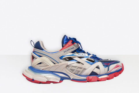 Balenciaga Track 2 Trainers Beige-Blauw