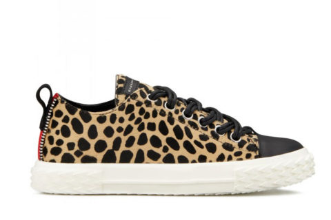 Giuseppe Zanotti Blabber Luipaard Sneaker Bruin-Zwart