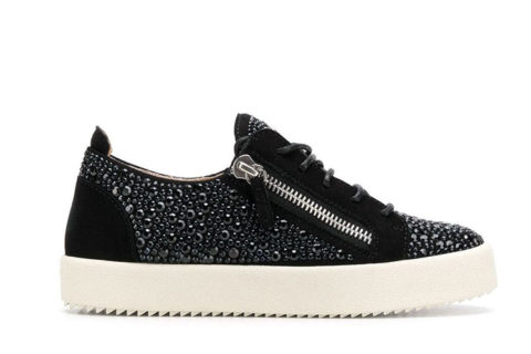 Giuseppe Zanotti Gail Sneakers Zwart-Wit