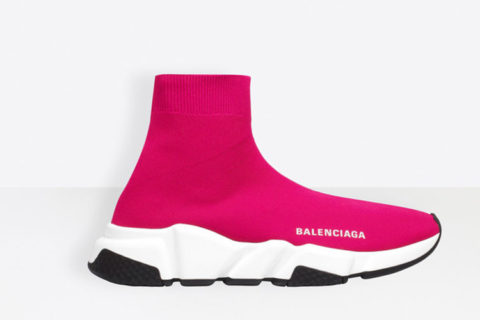 Balenciaga speed trainers dames sneakers roze/wit