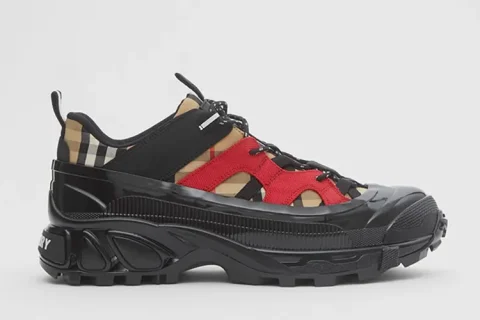 Burberry Runway Arthur Sneakers Zwart-Bruin