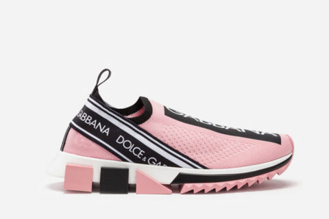 Dolce & Gabbana Sorrento Sneakers Roze-Zwart