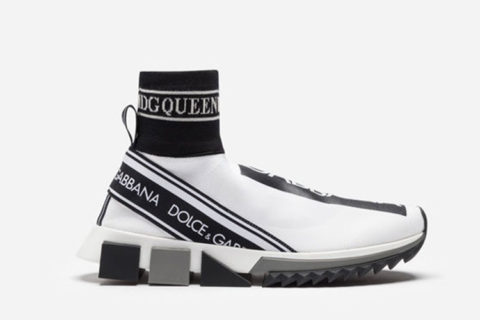 Dolce & Gabbana Sorrento Sneakers Wit-Zwart