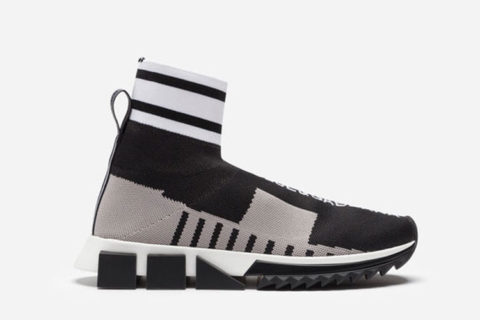 Dolce & Gabbana Sorrento Sneakers Zwart-Grijs