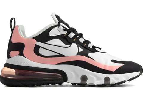 Nike Air Max 270 React Sneakers Wit-Roze