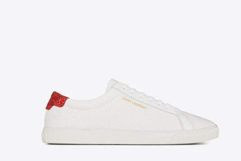 Yves Saint Laurent Andy Sneakers Wit-Rood