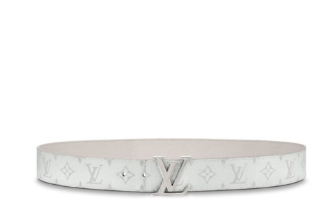 Louis Vuitton LV Initiales 40mm Reversible Riem Wit