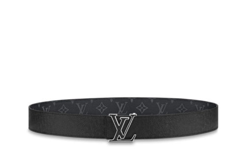 Louis Vuitton LV Initiales 40mm Reversible Riem Zwart