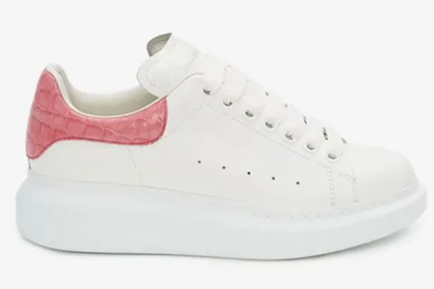 Alexander McQueen Oversized Sneakers Wit Alexander McQueen Oversized Sneakers Wit