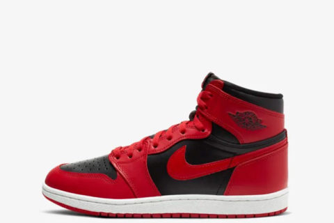 Nike air jordan 1 '85 heren sneakers rood/zwart