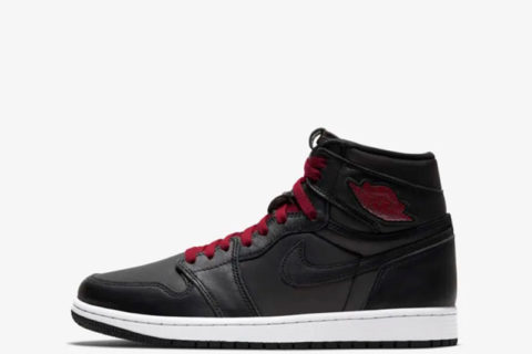 Nike air jordan 1 heren sneakers zwart