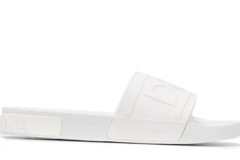 Dolce & Gabbana Beachwear Slippers Wit