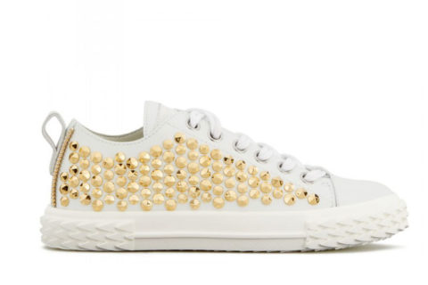 Giuseppe Zanotti Blabber Sneakers Wit-Goud