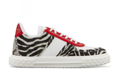 Giuseppe Zanotti Blabber Sneakers Wit-Zwart
