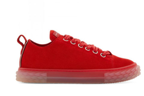 Giuseppe Zanotti Blabber Jellyfish Sneaker Rood