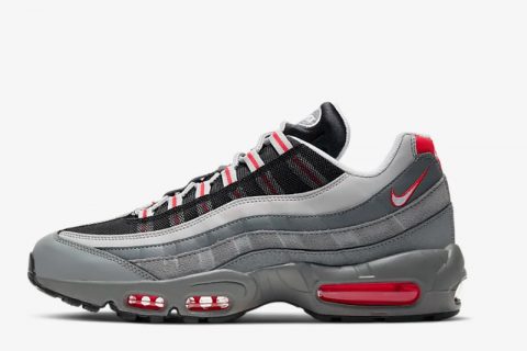 Nike Air Max 95 Essential Sneakers Grijs-Zwart Nike Air Max 95 Essential Sneakers Grijs-Zwart