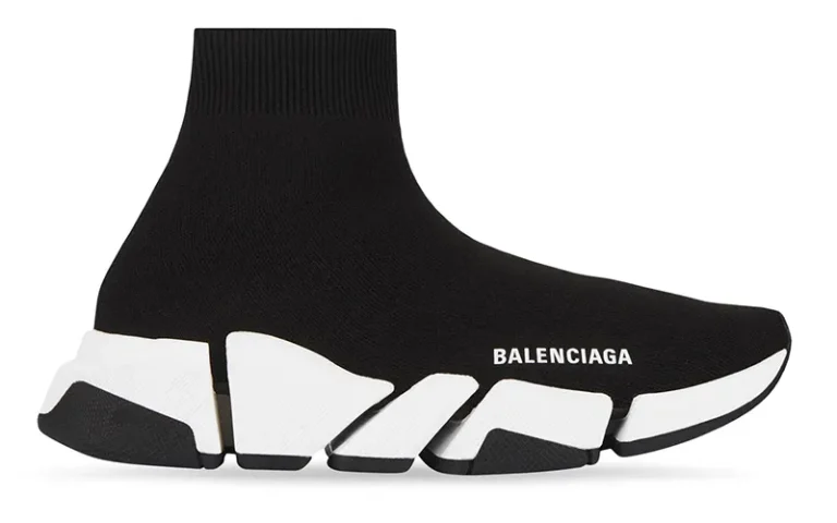 Balenciaga Speed Trainers 2.0 Zwart/Wit Balenciaga Speed Trainers 2.0 Zwart/Wit