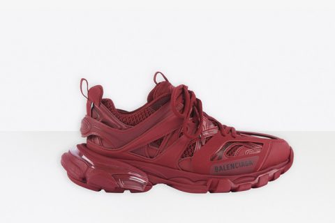 Balenciaga Track Trainers Donkerrood