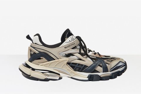 Balenciaga Track.2 Trainers Beige-Donkerblauw