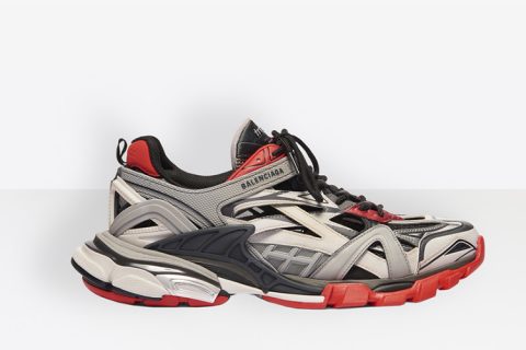 Balenciaga Track.2 Trainers Grijs-Rood