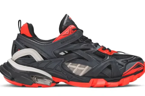 Balenciaga Track.2 Trainers Zwart-Rood