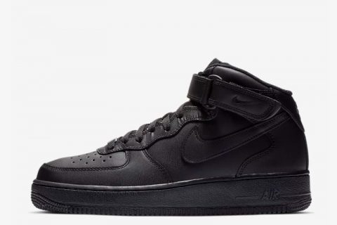Nike Air Force 1 Mid 07 Sneakers Zwart