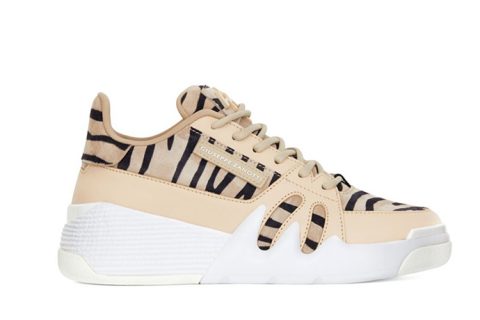 Giuseppe Zanotti Talon Sneakers Beige-Zwart