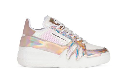 Giuseppe Zanotti Talon Sneakers Metallic