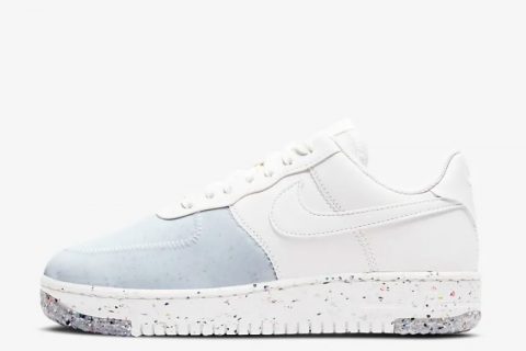 Nike air force 1 crater dames sneakers wit