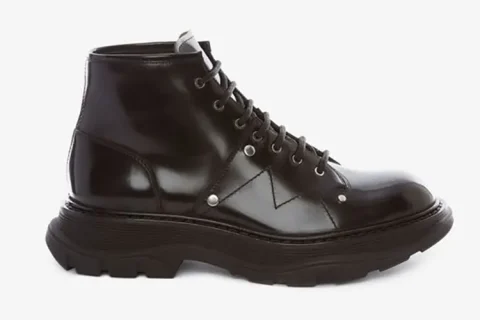 Alexander McQueen Tread Laarzen Zwart