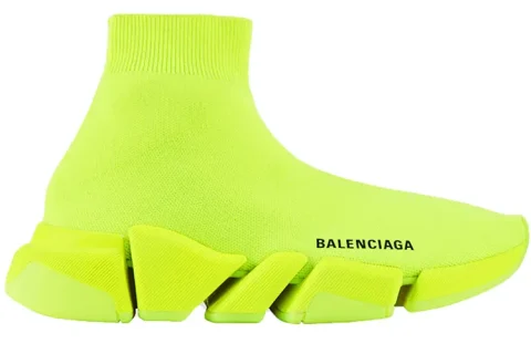 Balenciaga Speed Trainers 2.0 Fluo Yellow