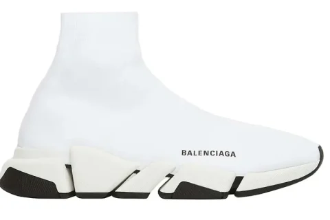 Balenciaga Speed Trainers 2.0 Wit/Zwart
