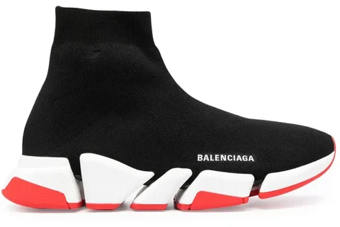 Balenciaga Speed Trainers 2.0 Zwart/Rood