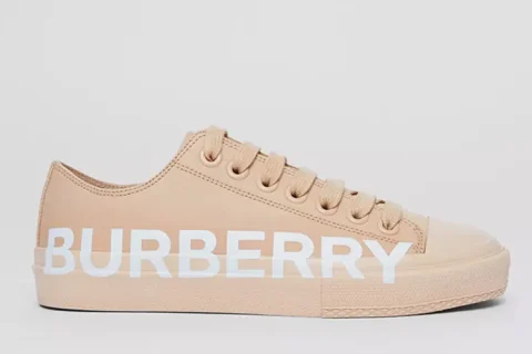 Burberry Check Gabardine Beige-Wit