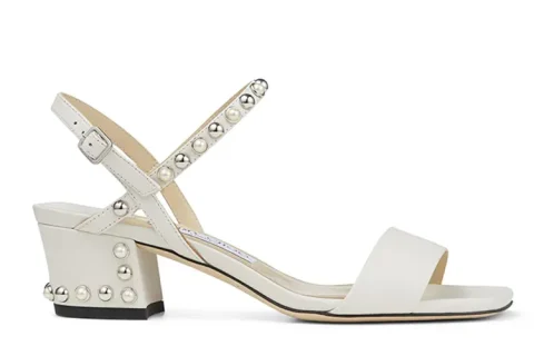 Jimmy Choo Aadra Sandalen Wit