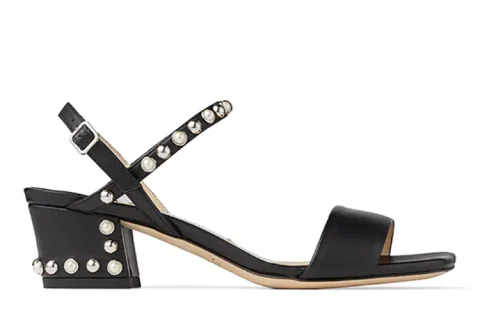Jimmy Choo Aadra Sandalen Zwart