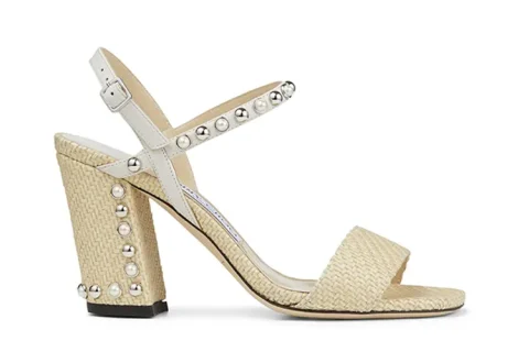Jimmy Choo Aadra Sandalen Wit