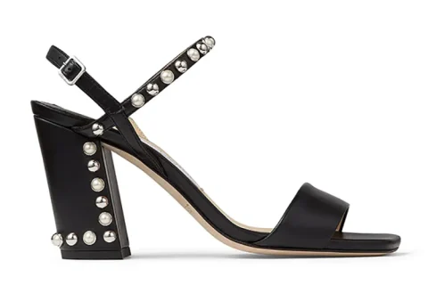 Jimmy Choo Aadra Sandalen Zwart