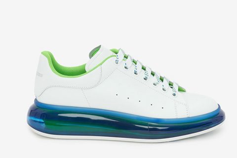 Alexander McQueen Oversized Sneakers Wit-Groen