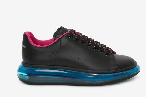 Alexander McQueen Oversized Sneakers Zwart-Blauw