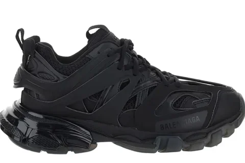 Balenciaga Track Trainers Clear Sole Zwart Balenciaga Track Trainers Clear Sole Zwart