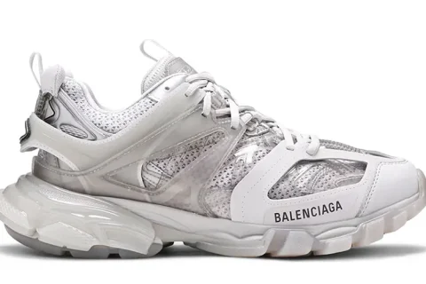Balenciaga Track Trainers Clear Sole Grijs Balenciaga Track Trainers Clear Sole Grijs