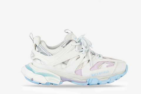 Balenciaga Track Trainers Wit-Lichtblauw Balenciaga Track Trainers Wit-Lichtblauw