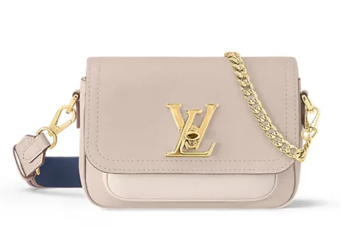 Louis Vuitton Lockme Tender Schoudertas Beige