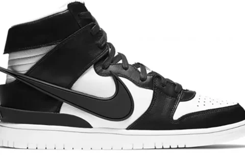 Nike Dunk High x Ambush Sneakers Zwart-Wit