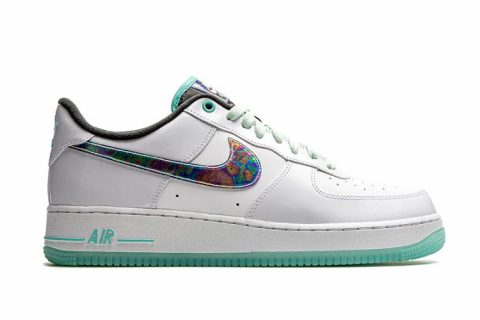 Nike Air Force 1 Low '07 Sneakers Wit-Groen